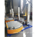 PE stretch film online pallet wrapper packaging machine